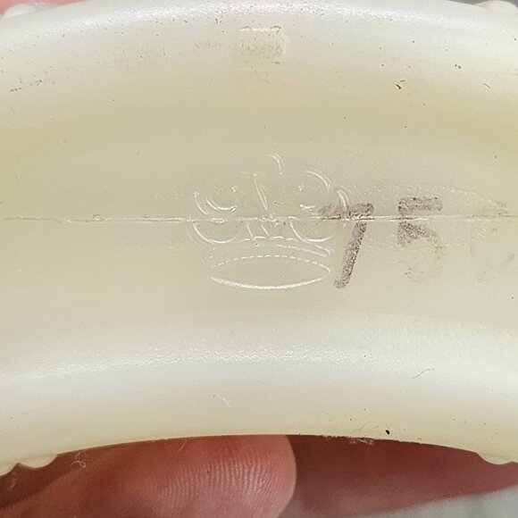 Vintage Flask Plastic Bottle with Hickok Top Grain Cowhide Brown Leather Cover - Picture 8 of 10